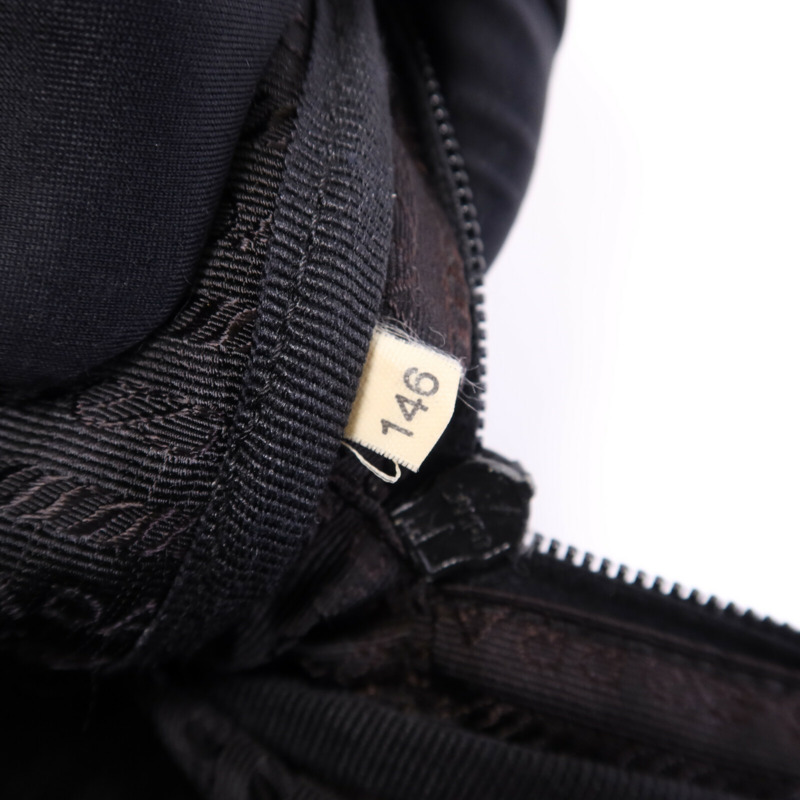 PRADA 尼龍Tessuto Convertible Business Bag銀扣公事包-7