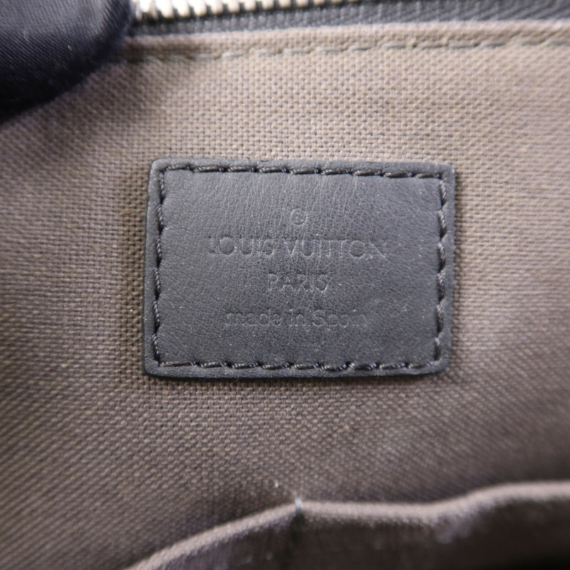 LOUIS VUITTON Damier Infini Porte Document Jour銀扣手挽肩背兩用袋-5