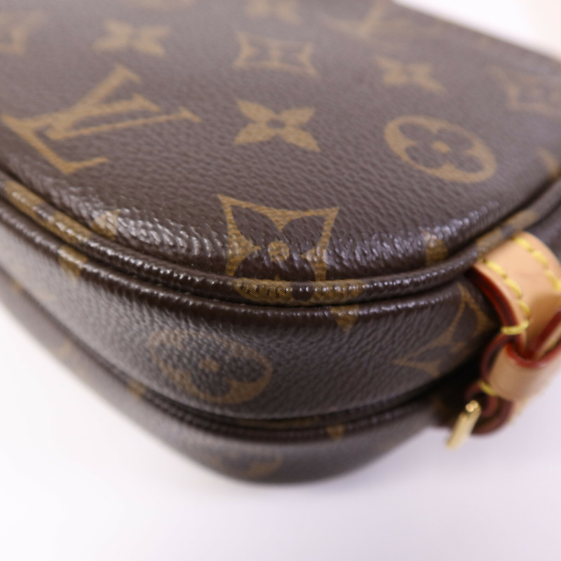 LOUIS VUITTON Monogram Saumur BB金扣手挽肩背兩用袋-11