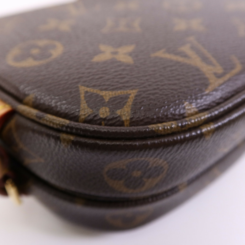LOUIS VUITTON Monogram Saumur BB金扣手挽肩背兩用袋-12