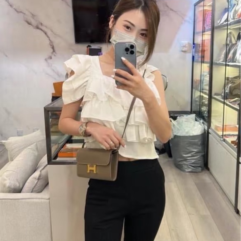 Hermes constance to go 康康to go 大象灰金釦-1