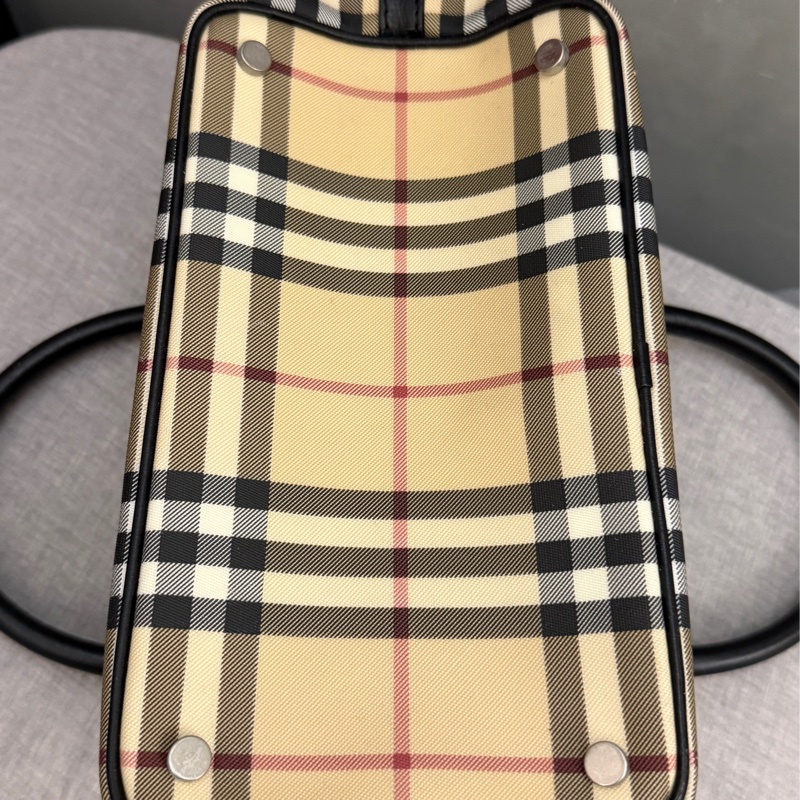 Burberry包經典格紋肩揹包 手提小包 小便當包-8