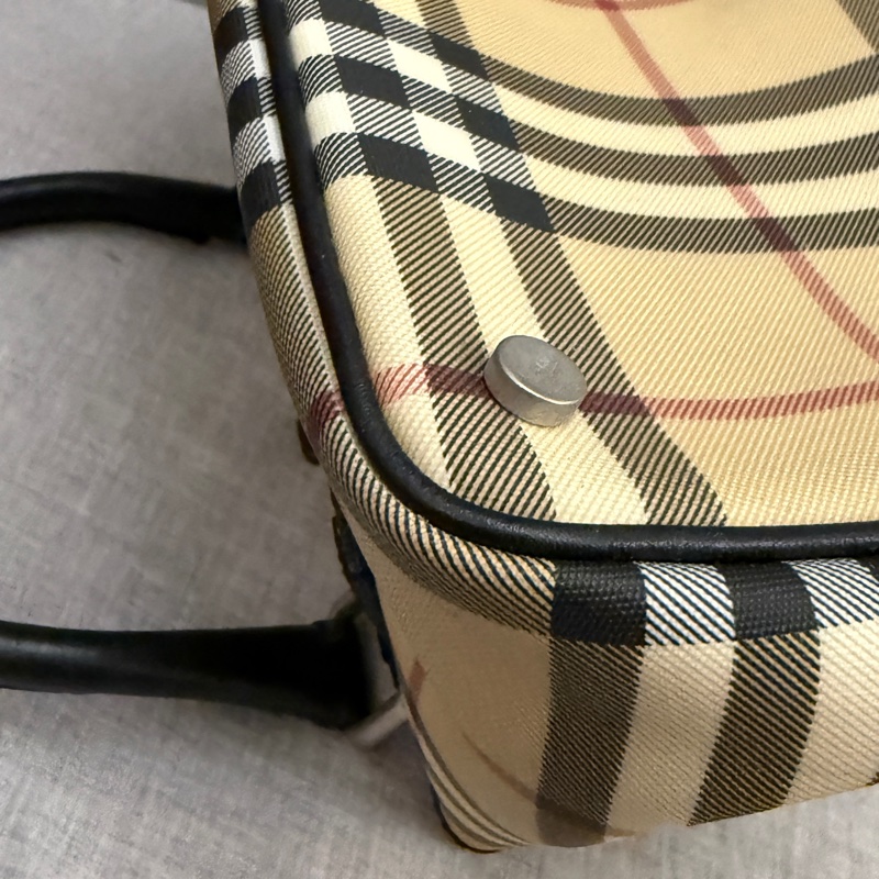 Burberry包經典格紋肩揹包 手提小包 小便當包-10