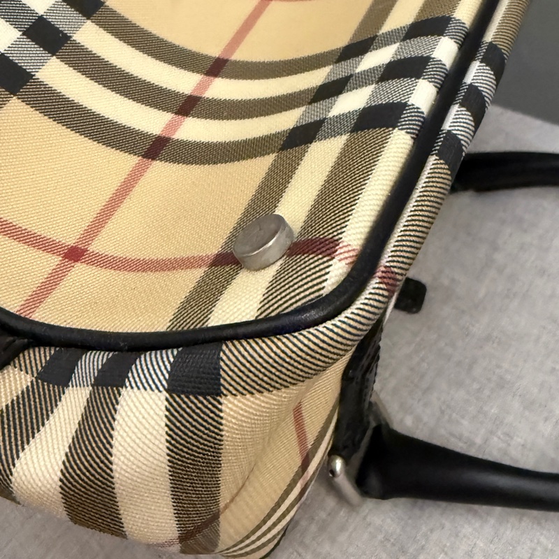 Burberry包經典格紋肩揹包 手提小包 小便當包-11