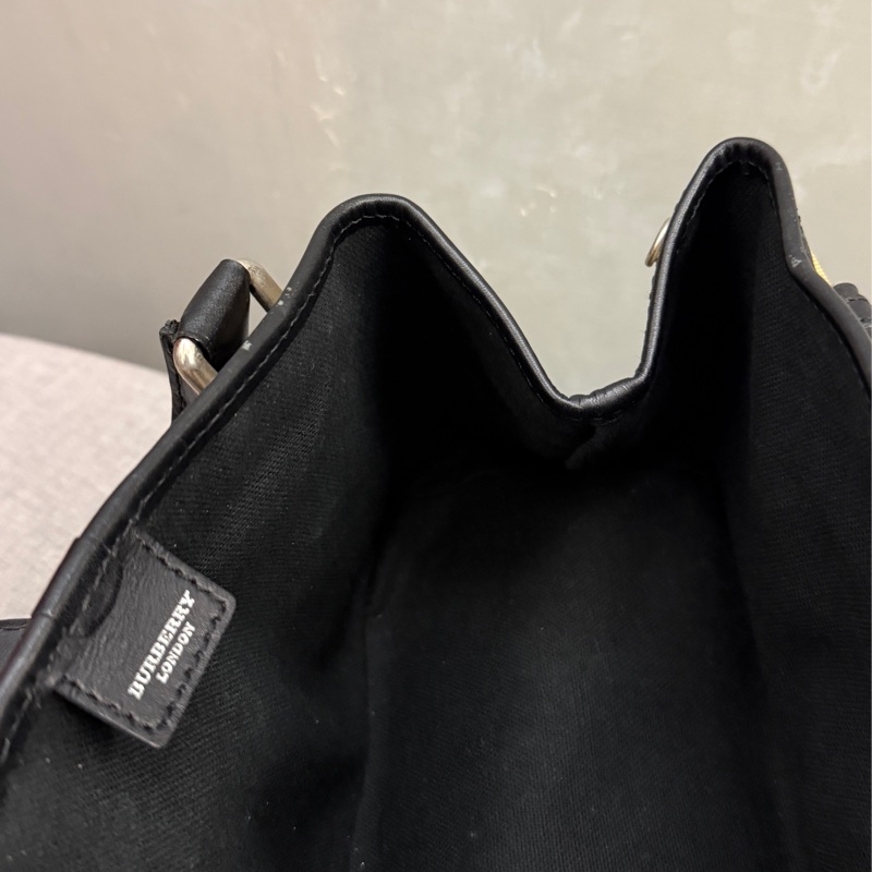 Burberry包經典格紋肩揹包 手提小包 小便當包-22