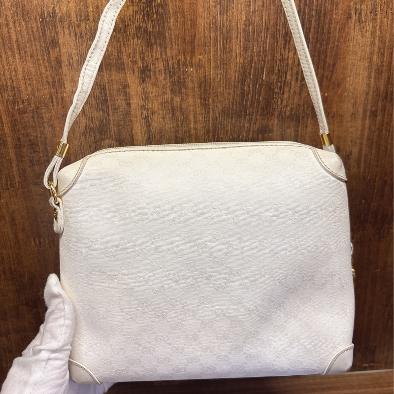Gucci 白色斜挎包-2