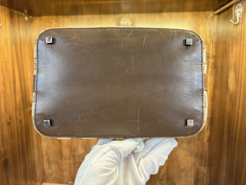 Gucci GG 帆布單肩包-2