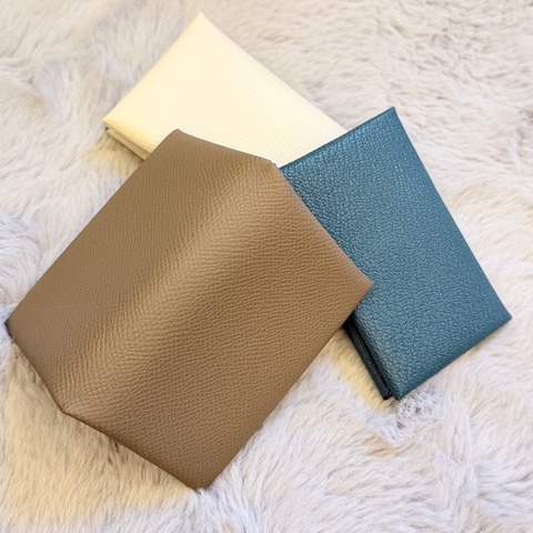 情人節禮物特選 愛馬仕 Hermes Calvi 單層卡包 Etoupe 大象灰