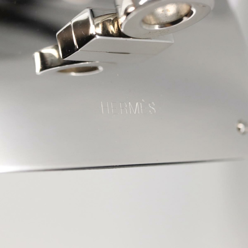 【日本直送】愛馬仕 Kelly 狗狗手鐲，皮革材質，S 碼，黑色/銀色，正品 am10243V-9