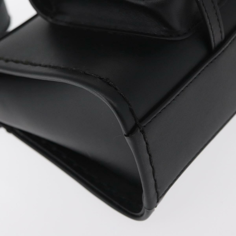 【日本直送】Chloe Edith 肩背包 皮革 黑色 金色 正品 am10259V-8