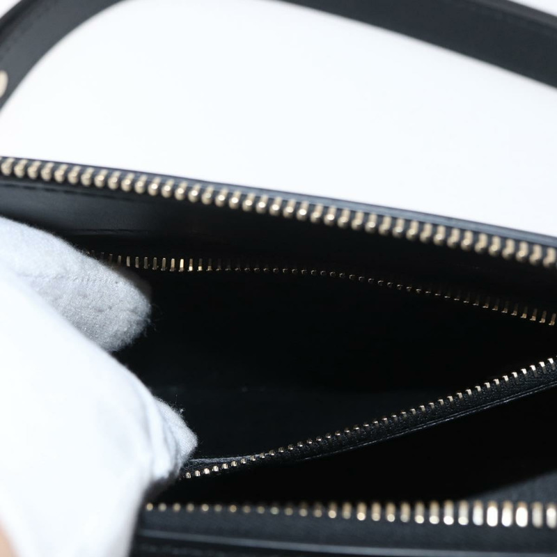 【日本直送】Chloe Edith 肩背包 皮革 黑色 金色 正品 am10259V-10