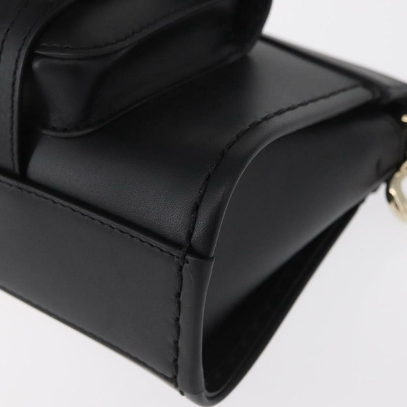 【日本直送】Chloe Edith 肩背包 皮革 黑色 金色 正品 am10259V-13