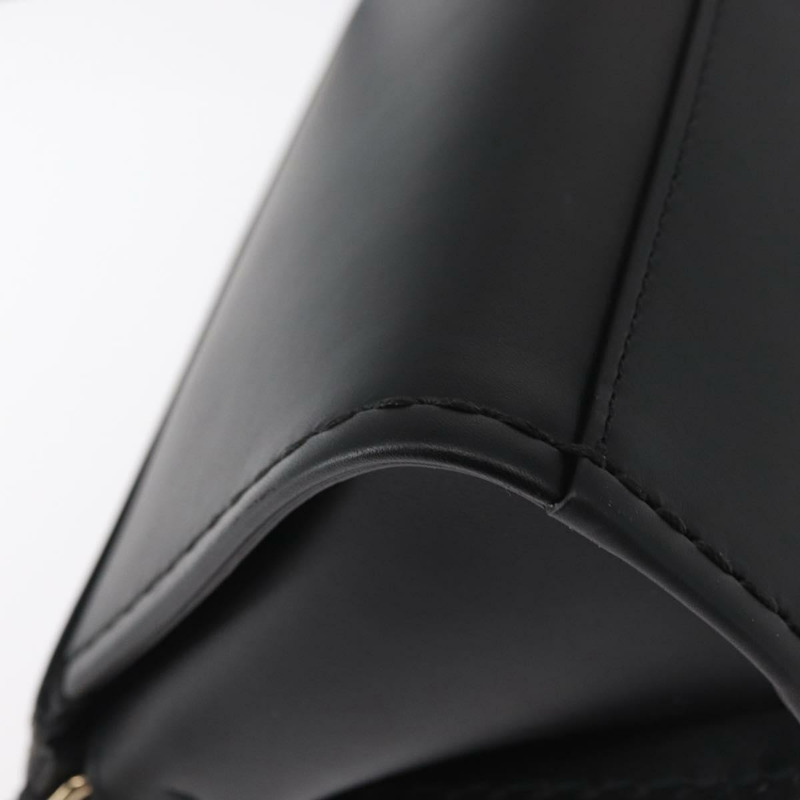 【日本直送】Chloe Edith 肩背包 皮革 黑色 金色 正品 am10259V-14