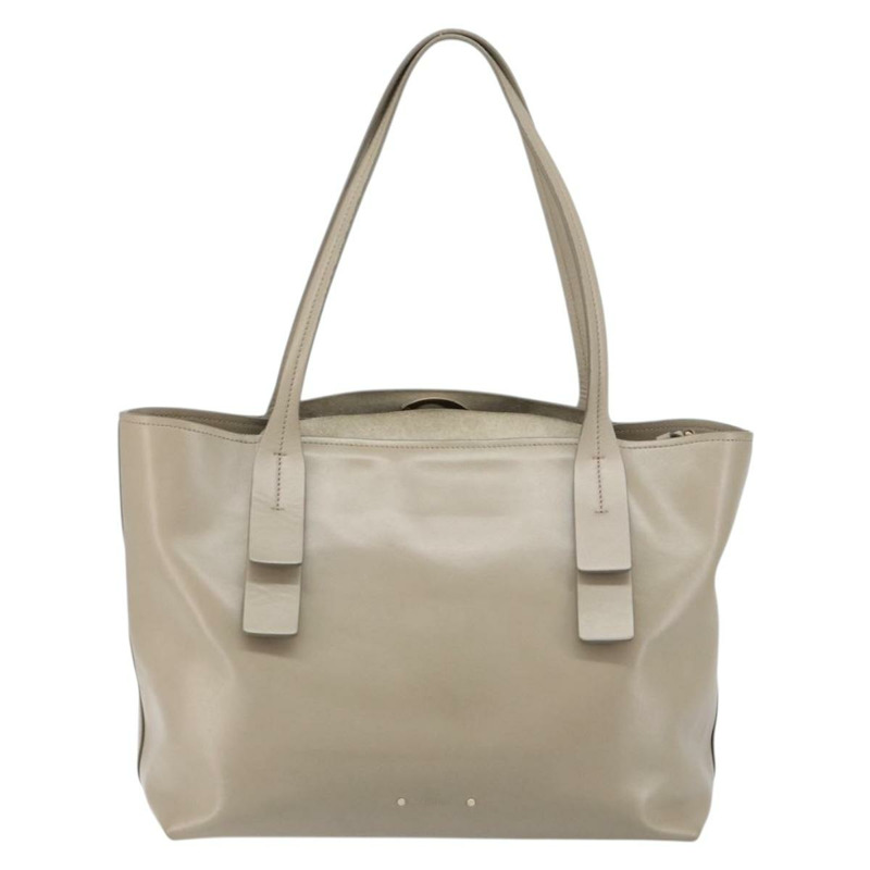 【日本直送】Chloe C 托特包 皮革 米色 金色 正品 am10250V-1