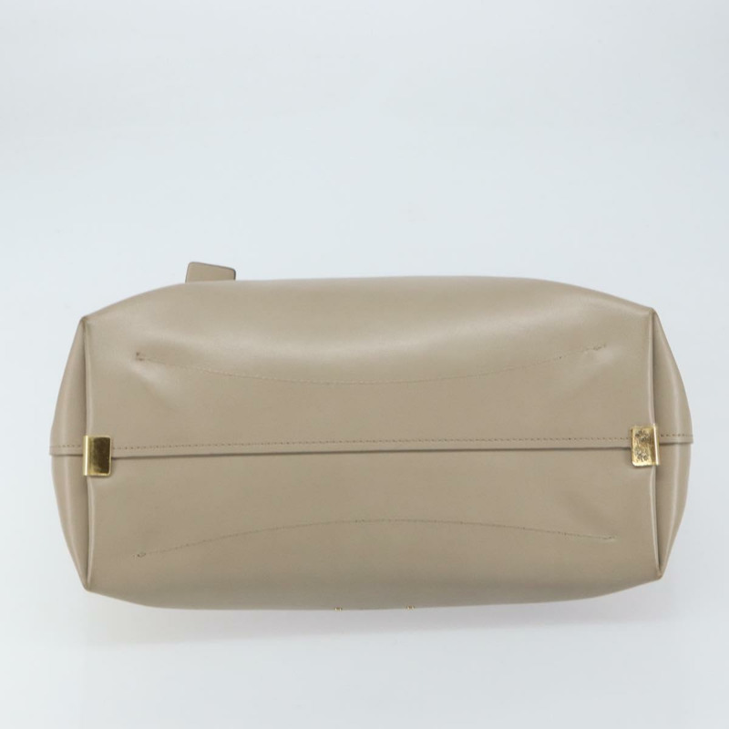 【日本直送】Chloe C 托特包 皮革 米色 金色 正品 am10250V-4