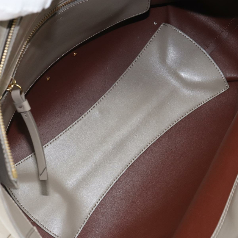 【日本直送】Chloe C 托特包 皮革 米色 金色 正品 am10250V-10