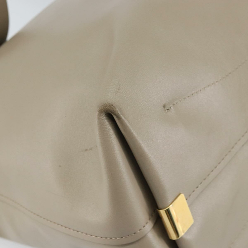 【日本直送】Chloe C 托特包 皮革 米色 金色 正品 am10250V-13