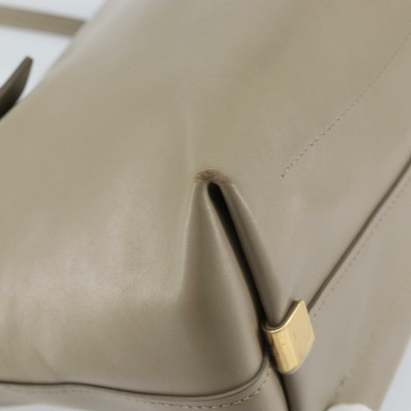 【日本直送】Chloe C 托特包 皮革 米色 金色 正品 am10250V-15
