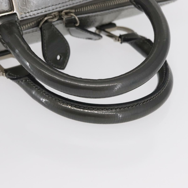 【日本直送】Christian Dior Trotter帆布手提包 PVC灰色銀色 正品 yk20143-6