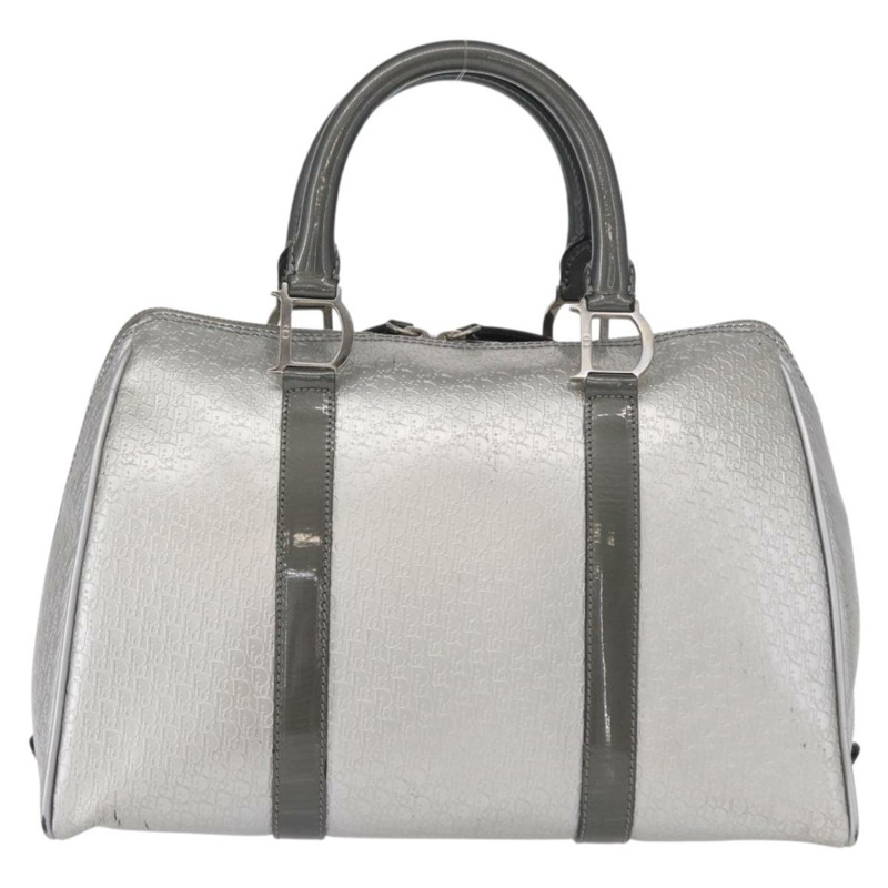 【日本直送】Christian Dior Trotter帆布手提包 PVC灰色銀色 正品 yk20143-12