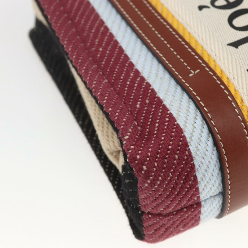 【日本直送】Chloe Woody 手袋帆布皮革兩用多色銀色正品 am10275V-9