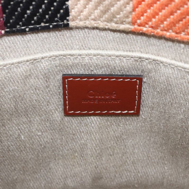 【日本直送】Chloe Woody 手袋帆布皮革兩用多色銀色正品 am10275V-17