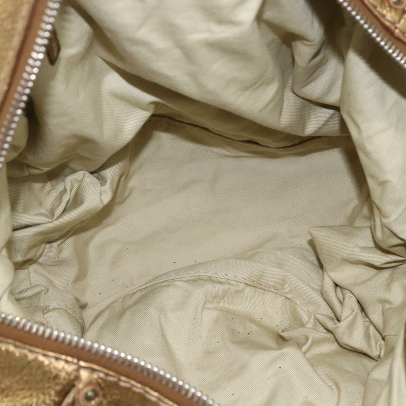 【日本直送】Chloe Paddington 手提包 皮革 米色 金色銀色 正品 am10339V-10