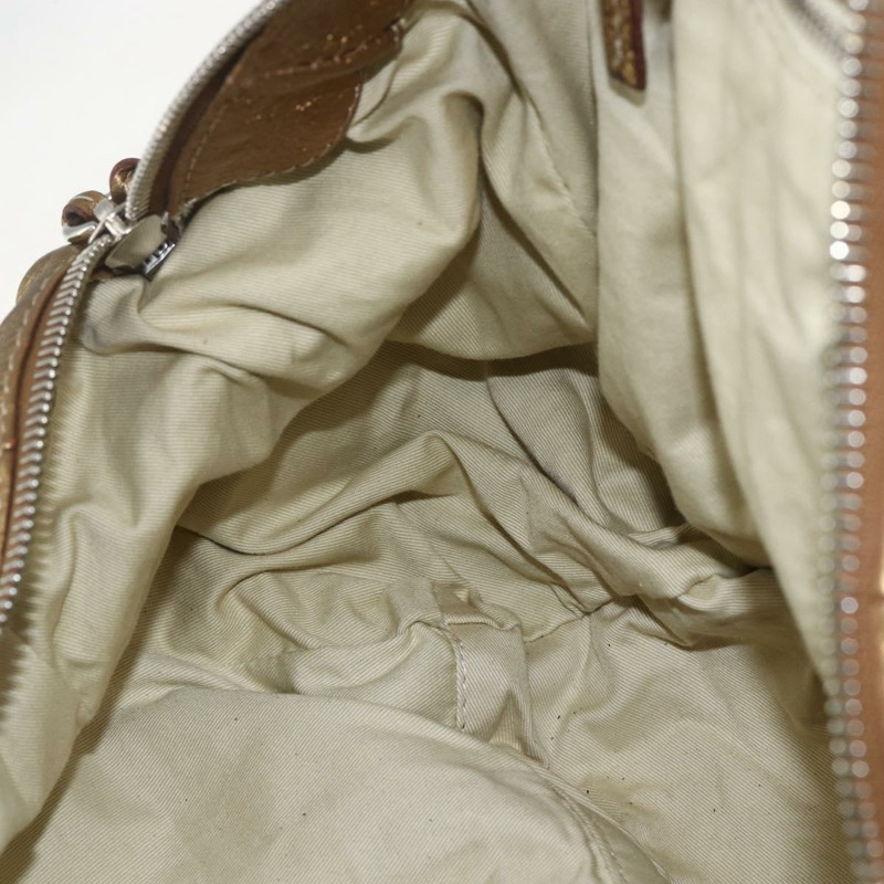 【日本直送】Chloe Paddington 手提包 皮革 米色 金色銀色 正品 am10339V-20