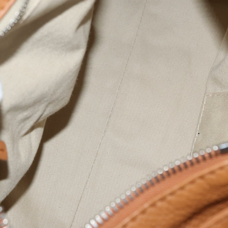 【日本直送】Chloe Paddington 手提包，棕色、金色、銀色皮革，正品 am10338V-10