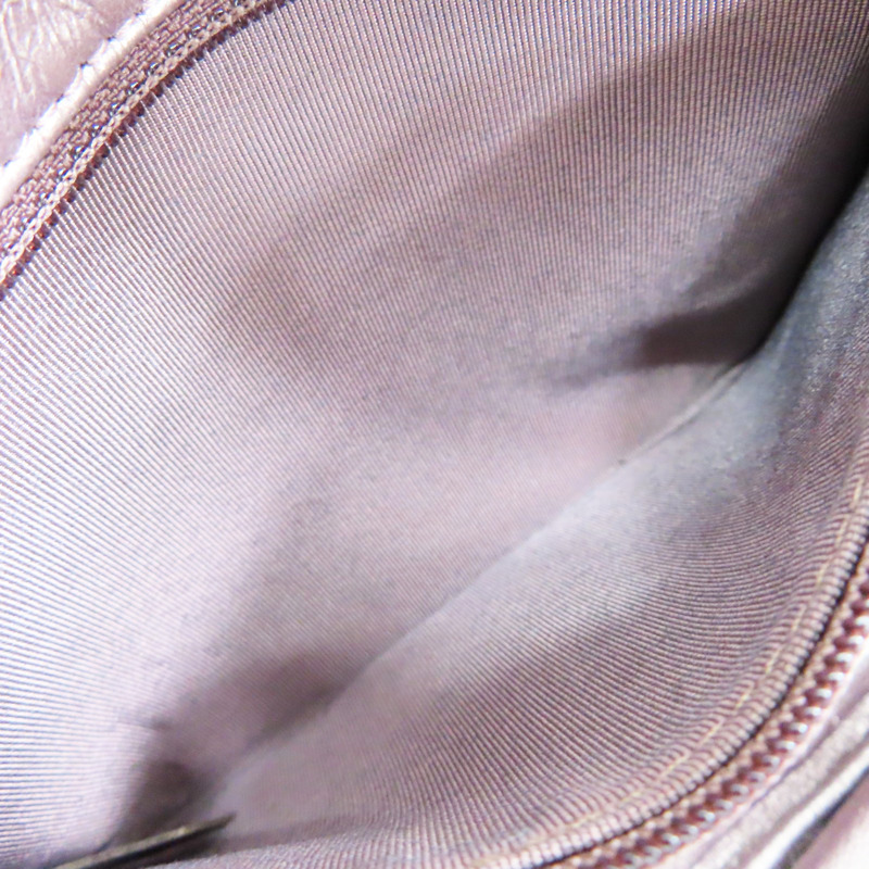 銀粉色 牛皮 Reissue 相機包 肩背包 銀釦【CHANEL 香奈兒】-4