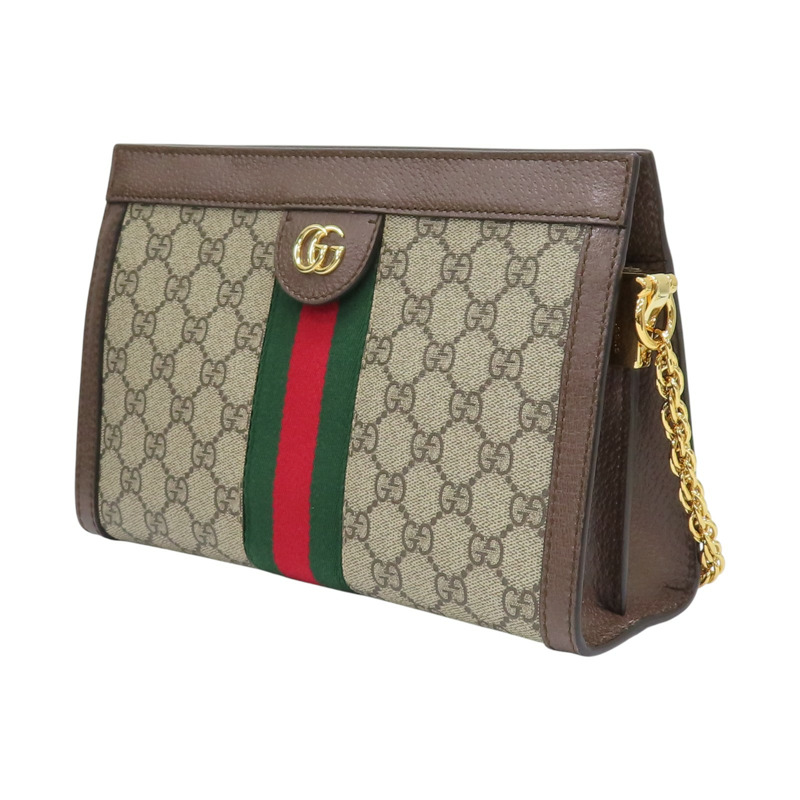 烏木色 GG Supreme帆布 Ophidia 肩背包 503877【GUCCI 古馳】 503877-2