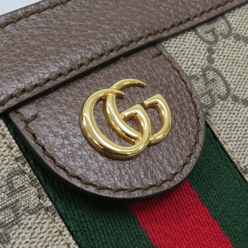 烏木色 GG Supreme帆布 Ophidia 肩背包 503877【GUCCI 古馳】 503877-12