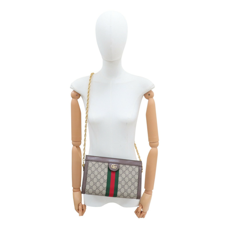 烏木色 GG Supreme帆布 Ophidia 肩背包 503877【GUCCI 古馳】 503877-13
