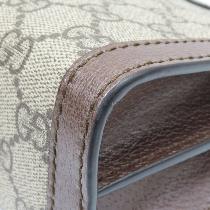 烏木色 GG Supreme帆布 Ophidia 肩背包 503877【GUCCI 古馳】 503877-14