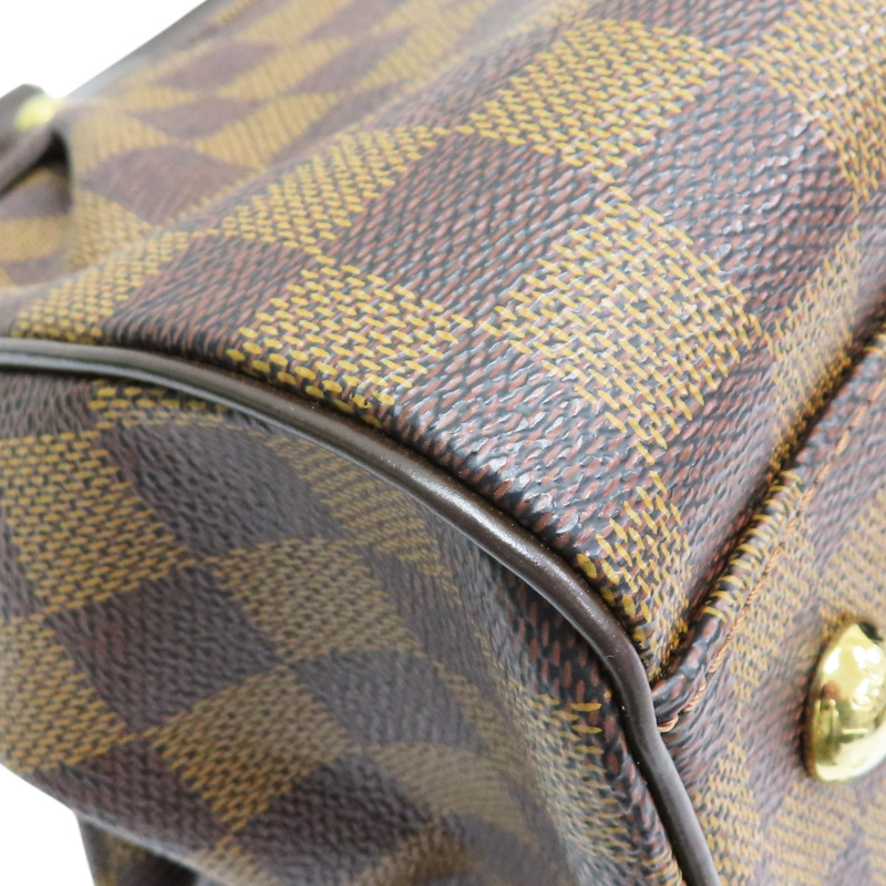 棕色 棋盤格 帆布 Trevi PM 兩用包【LOUIS VUITTON LV 路易威登】 N51997-11