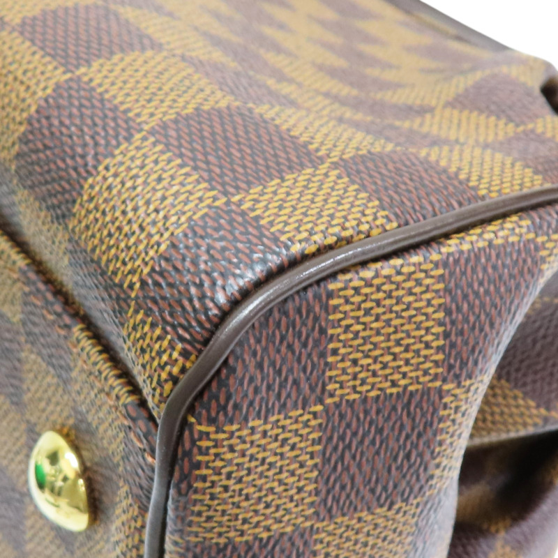 棕色 棋盤格 帆布 Trevi PM 兩用包【LOUIS VUITTON LV 路易威登】 N51997-12
