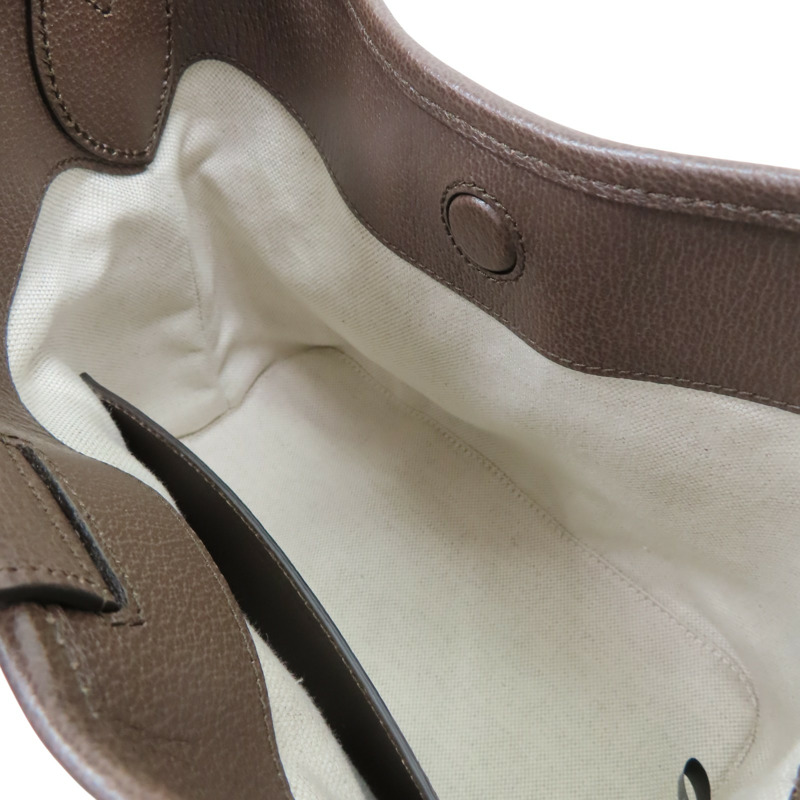 烏木色 GG 帆布 牛皮 Ophidia 小號 肩背包【GUCCI 古馳】 781402-5