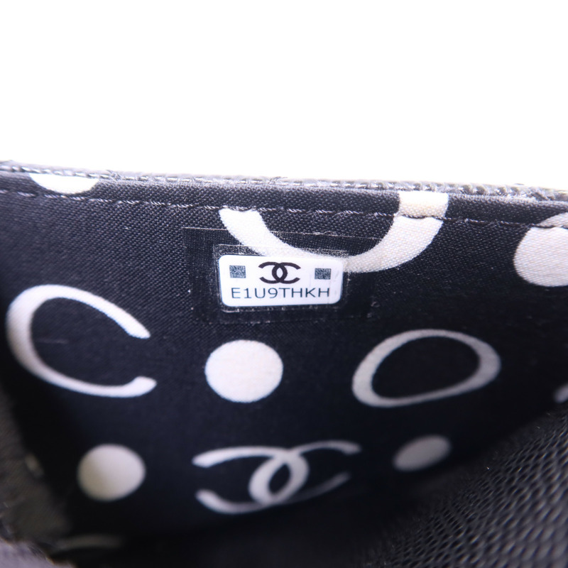 CHANEL 牛皮皮革Flap Phone Bag銀扣鏈帶肩背袋-8