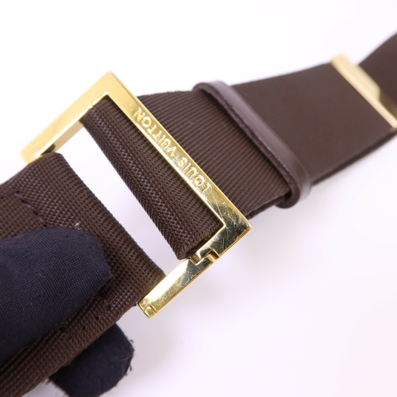 LOUIS VUITTON Damier Geronimos金扣腰包-10