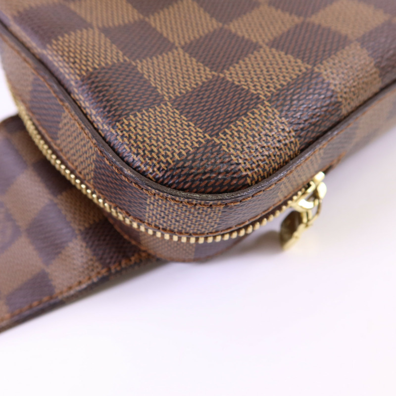 LOUIS VUITTON Damier Geronimos金扣腰包-13