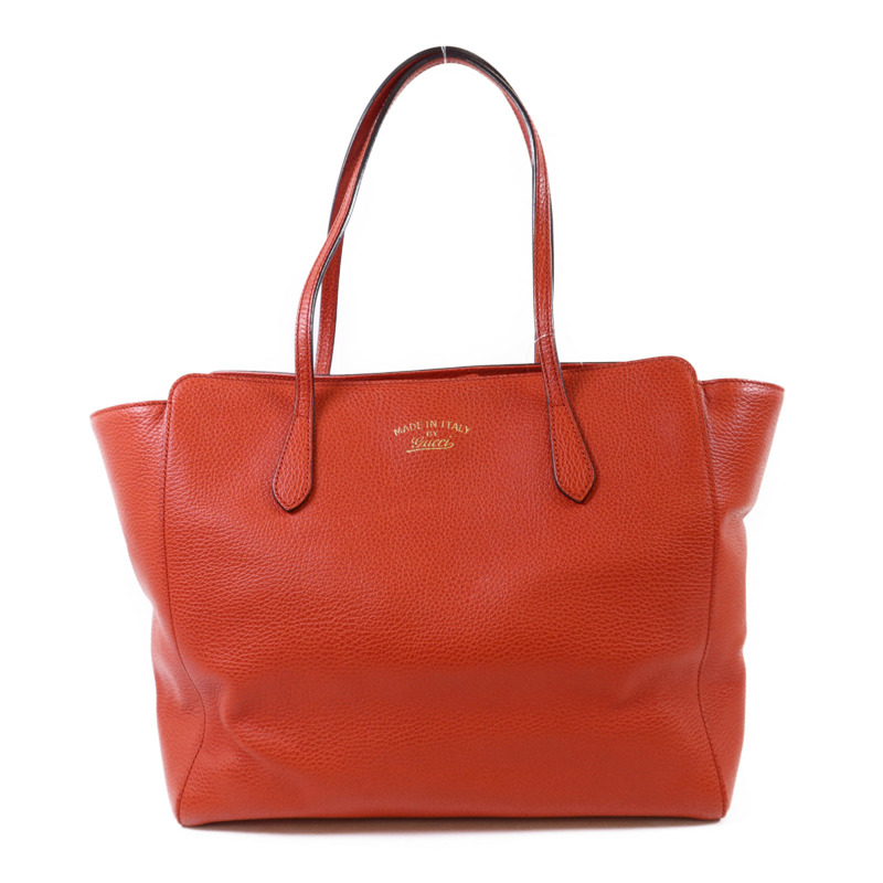 GUCCI 牛皮皮革Swing Tote Bag手挽袋-0