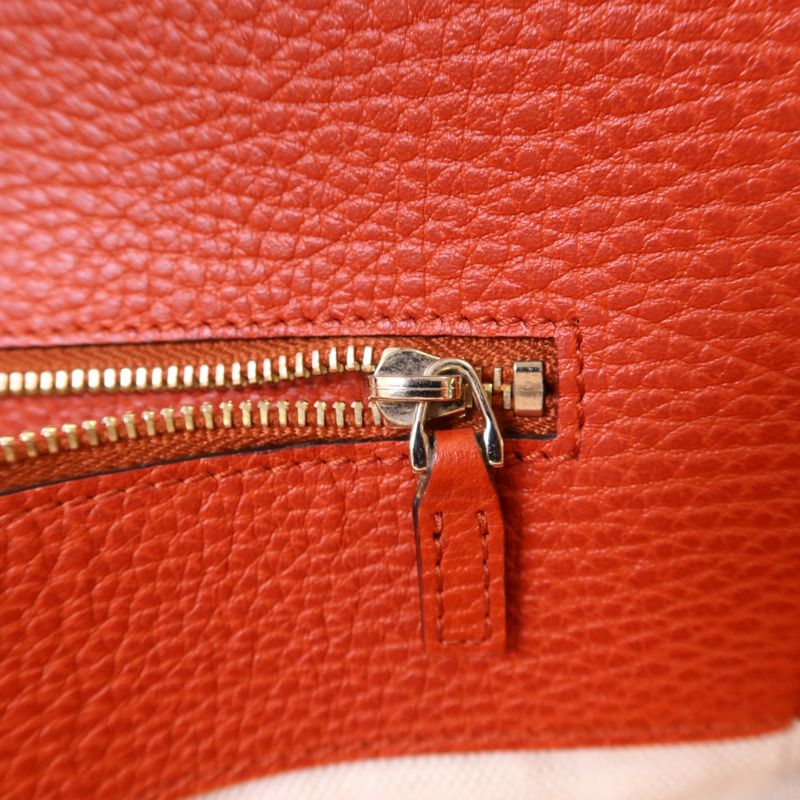 GUCCI 牛皮皮革Swing Tote Bag手挽袋-8