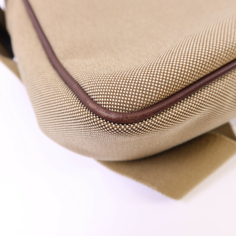 PRADA 帆布Shoulder Bag銀扣肩背袋-13