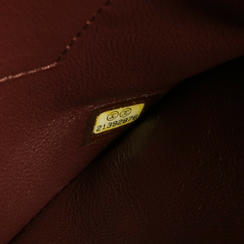 CHANEL 羊皮皮革Trendy CC Large銀扣手挽肩背兩用袋-7