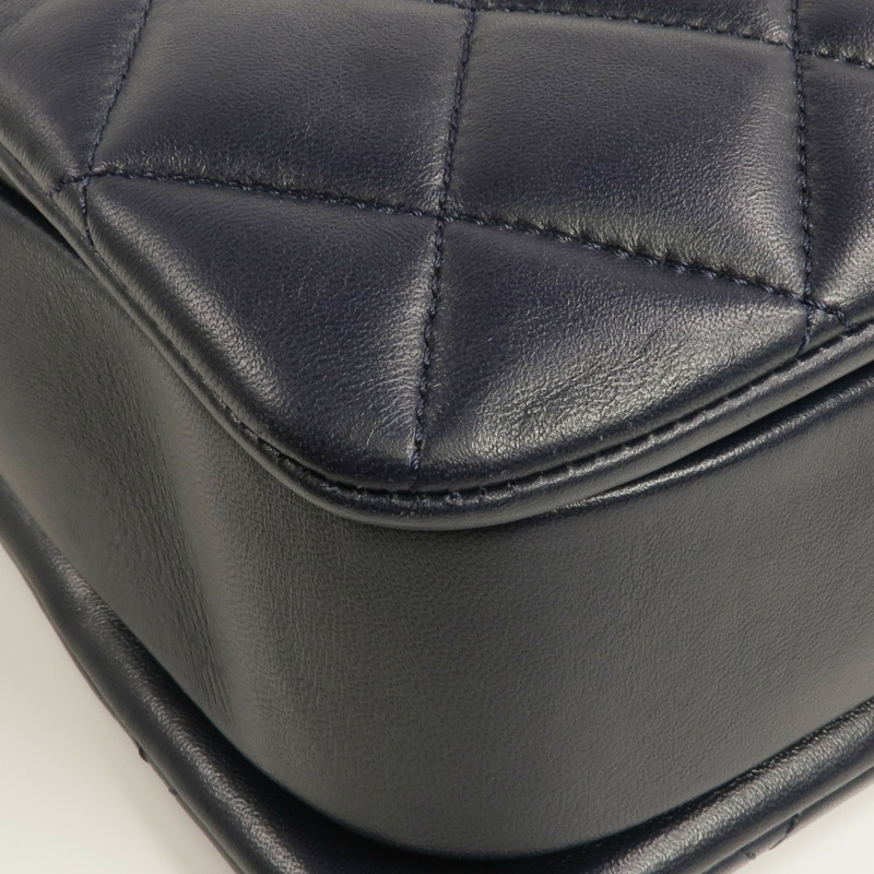 CHANEL 羊皮皮革Trendy CC Large銀扣手挽肩背兩用袋-13