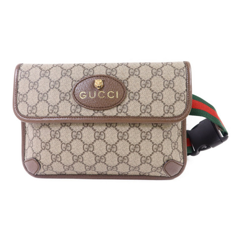 GUCCI 塗層帆布Neo Vintage GG Supreme腰包