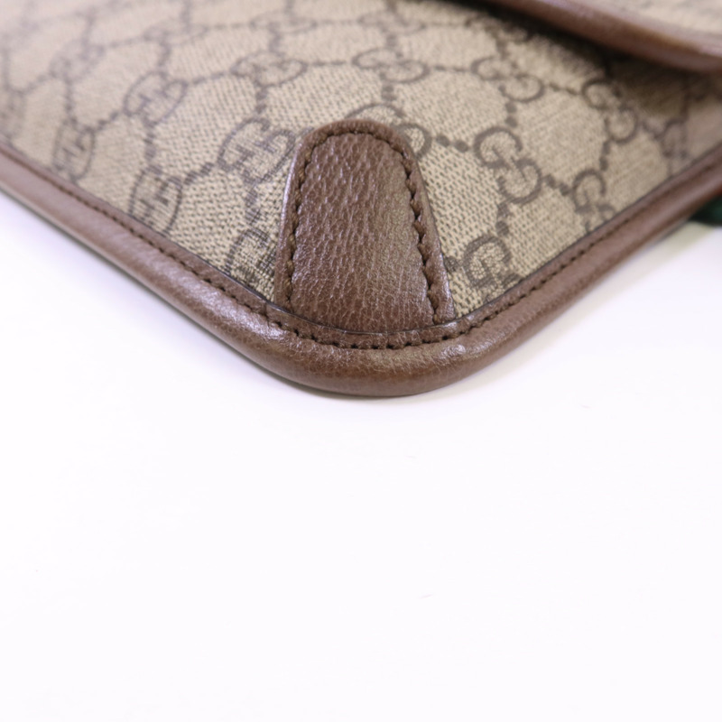 GUCCI 塗層帆布Neo Vintage GG Supreme腰包-11
