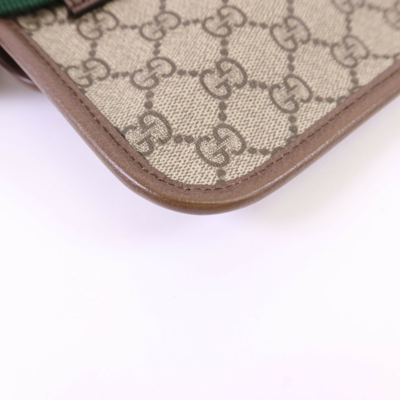 GUCCI 塗層帆布Neo Vintage GG Supreme腰包-14