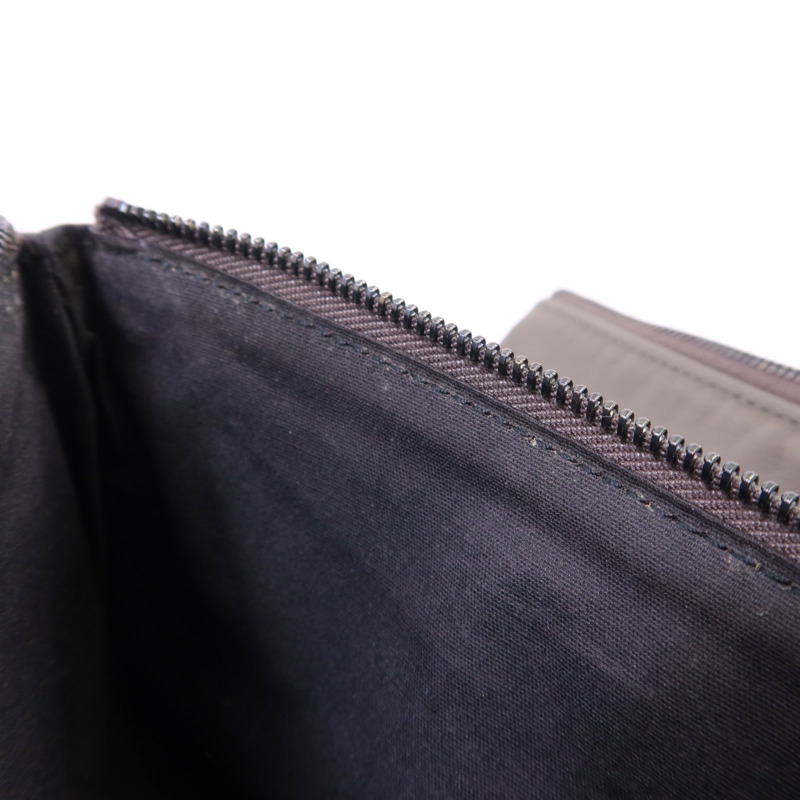 BOTTEGA VENETA 織紋皮革/天鵝絨Long Wallet長錢包-22