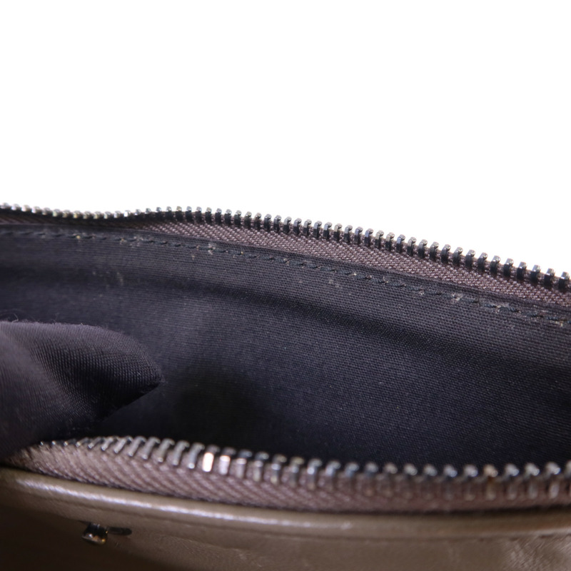 BOTTEGA VENETA 織紋皮革/天鵝絨Long Wallet長錢包-23